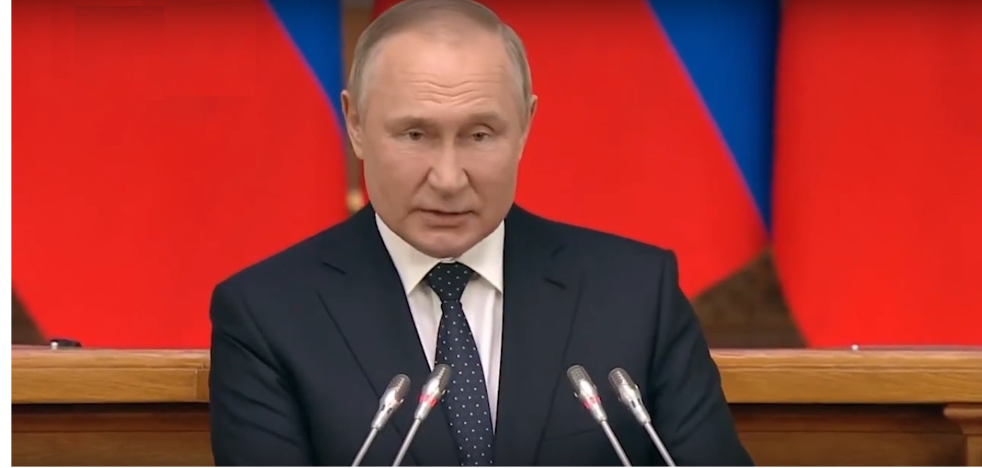 Путин угрожает ударами всем, кто решит со стороны вмешаться в войну в Украине