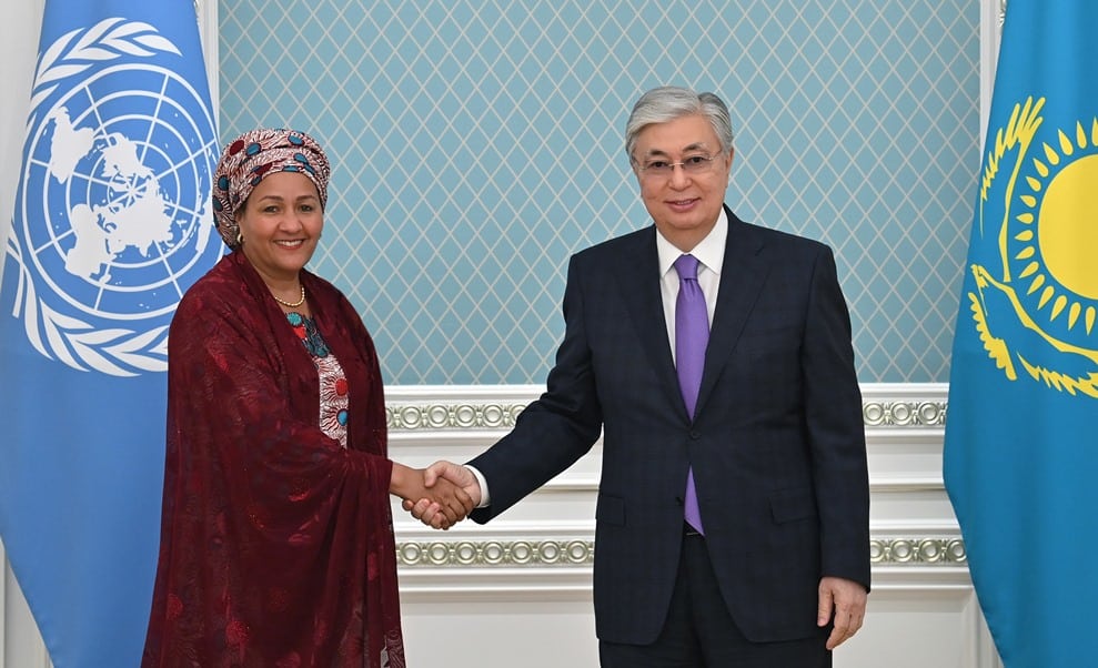 Заместитель Генерального секретаря ООН Амина Мохаммед посетила Казахстан с официальным визитом
