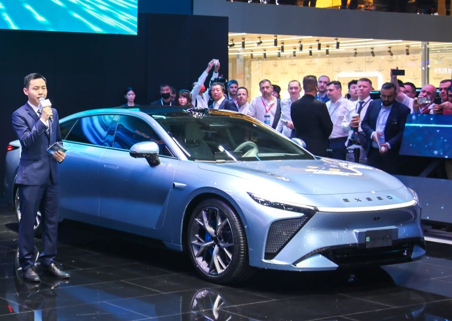 EXEED представил серию электрических автомобилей премиум-класса EXLANTIX на автосалоне в Шанхае